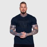 Pánske tričko Iron Aesthetics Slash, navy · záber 2