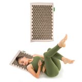 Akupresúrna podložka inSPORTline AKU-2000 72x44x2 cm - Farba: Čierna · záber 4