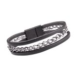 Kožený náramok W-TEC Cregnesh Dĺžka 24 cm · záber 1