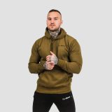 GymBeam Mikina Athlete Military Green Black S · záber 2