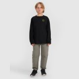 Chlapčenský regular longsleeve s potlačou - čierny · záber 2