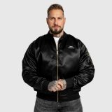 Bomber bunda Iron Aesthetics Maverick, čierna · záber 5