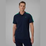 Regular polo tričko pánske - tmavomodré · záber 2