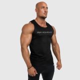Pánske funkčné tielko Iron Aesthetics Sporty, čierne · záber 2