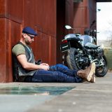 Kožená moto vesta W-TEC Rockridge - Veľkosť: 3XL · záber 4