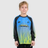 Chlapčenský rýchloschnúci loose longsleeve - multicolor · záber 3