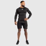 Funkčné tričko s dlhým rukávom Iron Aesthetics Reflective, čierne · záber 5