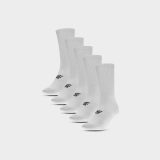 Ponožky dlhé (5-pack) dámske - biele · záber 2