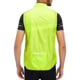 Nakamura Dambel II Cycling Gilet M - Veľkosť: S | Farba: Zelená, Žltá · záber 3