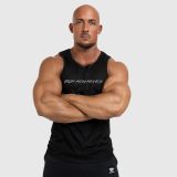 Pánske funkčné tielko Iron Aesthetics Sporty, čierne · záber 4