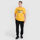 Unisex regular tričko s potlačou 4F x Drift Masters - žlté · záber 2