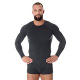 Brubeck Active Wool s dlhým rukávom Graphite - L · záber 1