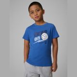 T-shirt regular s potlačou chlapčenský - tmavomodrý · záber 5