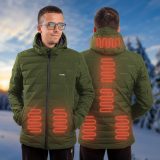 Pánska vyhrievaná bunda W-TEC HEATborg - Veľkosť: L | Farba: Čierna · záber 2