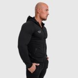 Pánska SlimFit mikina Beyond the Future, čierna · záber 5