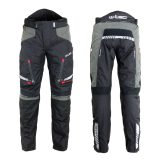 Moto nohavice W-TEC Excellent - Veľkosť: 4XL | Farba: Sivá · záber 1