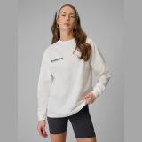 Longsleeve regular s potlačou dámsky - biely · záber 1