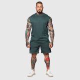 Tielko Iron Aesthetics Muscle Tee, zelené · záber 5