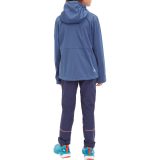 McKinley Bennet Softshell Jacket Kids - Veľkosť: 116 | Farba: Modrá · záber 3