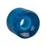 Priehľadné koliesko na pennyboard 60*45 mm - Farba: Modrá · záber 1