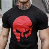 Ultrasoft tričko Iron Aesthetics Skull, B&R · záber 3