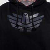 Pánska mikina s kapucňou Iron Aesthetics Apex, čierna · záber 5
