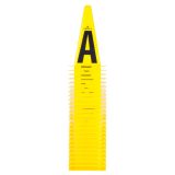 Plastové kužele inSPORTline Alphabet 23 cm · záber 3