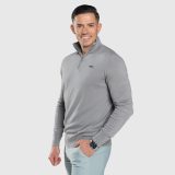 Sveter so zipsom Iron Aesthetics Tomas, sivý · záber 3