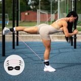 Odporový expandér Iron Aesthetics Ankle Bands, ružový · záber 1