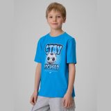 T-shirt regular s potlačou chlapčenský - modrý · záber 9