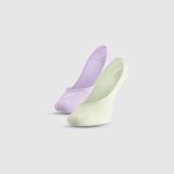 Dámske casual neviditeľné ponožky (2-pack) - viacfarebné · záber 3