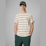 T-shirt regular s potlačou pánsky - béžový · záber 1