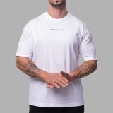 Oversize tričko Iron Aesthetics Vibe Tee, biele · záber 1