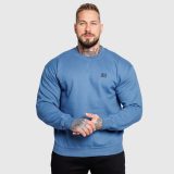 Pánska mikina Iron Aesthetics Blackout, modrá · záber 4