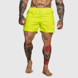 Pánske plavecké šortky Iron Aesthetics Sunshine, žlté · záber 1