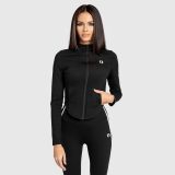 Dámska športová bunda na zips Iron Aesthetics Define, čierna · záber 1