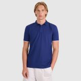 Pánske regular polo tričko - tmavomodré · záber 3