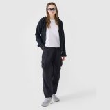 Dámska vetruodolná softshellová bunda s membránou 5000 - čierna · záber 2