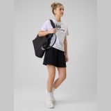 T-shirt boxy s potlačou dámsky - sivý · záber 2