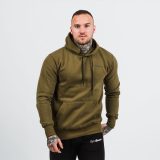 GymBeam Mikina Athlete Military Green Black S · záber 1