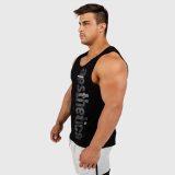 Pánske fitness tielko Iron Aesthetics Cross, čierne · záber 3