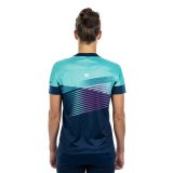 Cube Teamline Round Neck Jersey W - Veľkosť: S | Farba: Modrá · záber 3