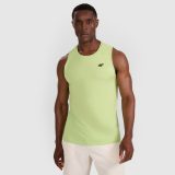 Tréningový rýchloschnúci pánsky tank top - zelený · záber 1