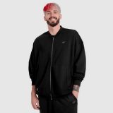 Pánska Oversize bomber mikina 4F x Tomasz Fornal - čierna · záber 2