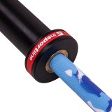 Vzpieračská tyč s ložiskami inSPORTline OLYMPIC OB-86 PCWC 201cm/50mm • 15kg • do 450kg • bez objímok · záber 4