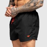Pánske plavky Iron Aesthetics Beach Mode, čierne · záber 4