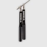 Švihadlo Iron Aesthetics Metal Speed Rope, čierne · záber 2
