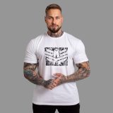 Pánske tričko Iron Aesthetics Tactical, biele · záber 4
