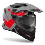 AIROH Commander 2 Reveal matná červená fluo XS (53-54) · záber 2