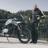 Pánske moto nohavice W-TEC Spirital - Veľkosť: M | Farba: Oranžová · záber 4